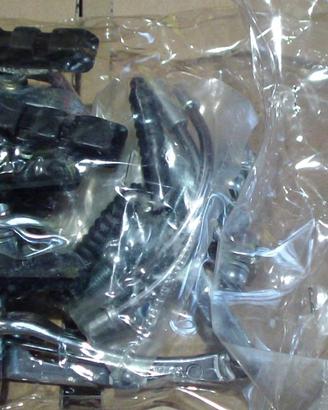 Coppia Freni per bicicletta (4 gomme frenanti).