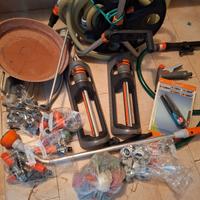 kit irrigazione con 50 pezzi