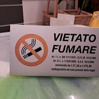 Targa vietato fumare