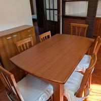 Tavolo cucina allungabile con 6 sedie