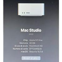 Apple Mac Studio M1 Max