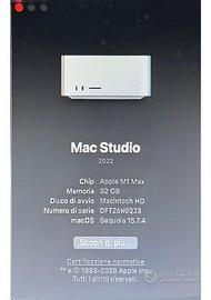 Apple Mac Studio M1 Max