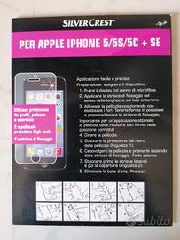 VETRINO PER IPHONE 5 /5S /5C +SE