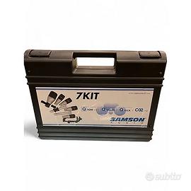Samson set microfoni batteria acustica DK707