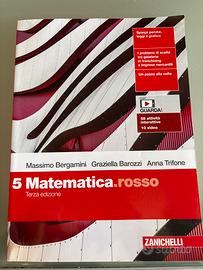 5 Matematica. rosso, zanichelli