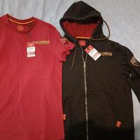 As Roma felpa e tshirt