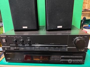 impianto stereo hi-fi vintage
