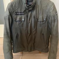 giubbino moto vintage Triumph 