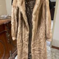 Pelliccia visone miele