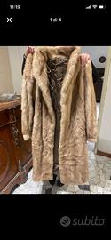 Pelliccia visone miele