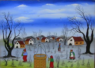 Quadro a olio Bozzardi