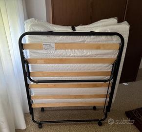 Letto pieghevole 90x200 / materasso memory  NUOVO