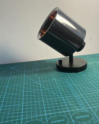 Lampada da parete  o comodino nera elegante