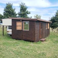 Roulotte con pre-ingresso coibentato