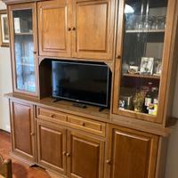 Mobile credenza con tavolo e 6 sedie