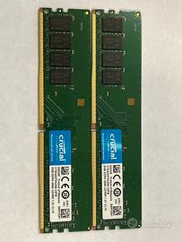 Crucial 8GB RAM DDR4 2666 UDIMM