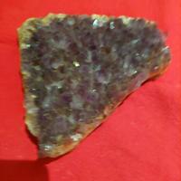 drusa di ametista viola 