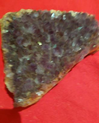 drusa di ametista viola 