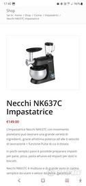 Impastatrice planetaria Necchi 