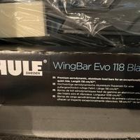 Barre THULE Wingbar evo 118 NUOVE + attacchi