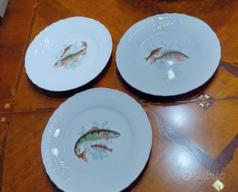 Servizio pesce Richard Ginori anni '80