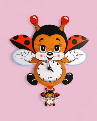 Orologio a pendolo “Coccinella” Bartolucci
