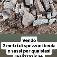 27 blocchi cemento 10 mattoni e 40 spezzoni beole 