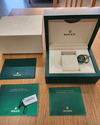Corredo originale Rolex Daytona 116500