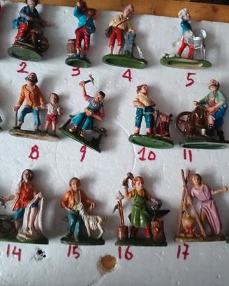 Pastori presepe 5 euro al pezzo 