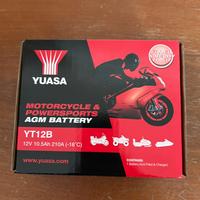 Batteria moto yuasa ducati