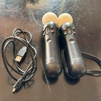 Coppia di Joystick PlayStation Sony Move Motion
