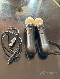 Coppia di Joystick PlayStation Sony Move Motion