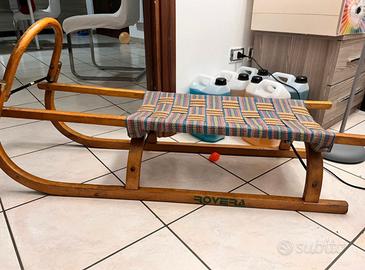 Slittino da neve vintage