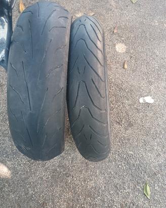 set completo gomme  120/70 160/60 