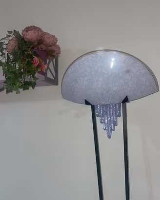 Lampada da terra vintage vetro di Murano ed limita
