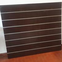 Pannello dogato da parete negozio 120x120