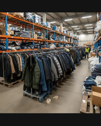 Lotto set abbigliamento donna uomo 