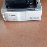autoradio caricatore CD 10 dischetti sony