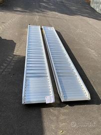 Rampe in alluminio per Miniescavatore