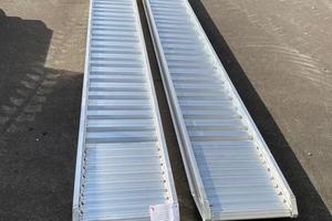 Rampe in alluminio per Miniescavatore