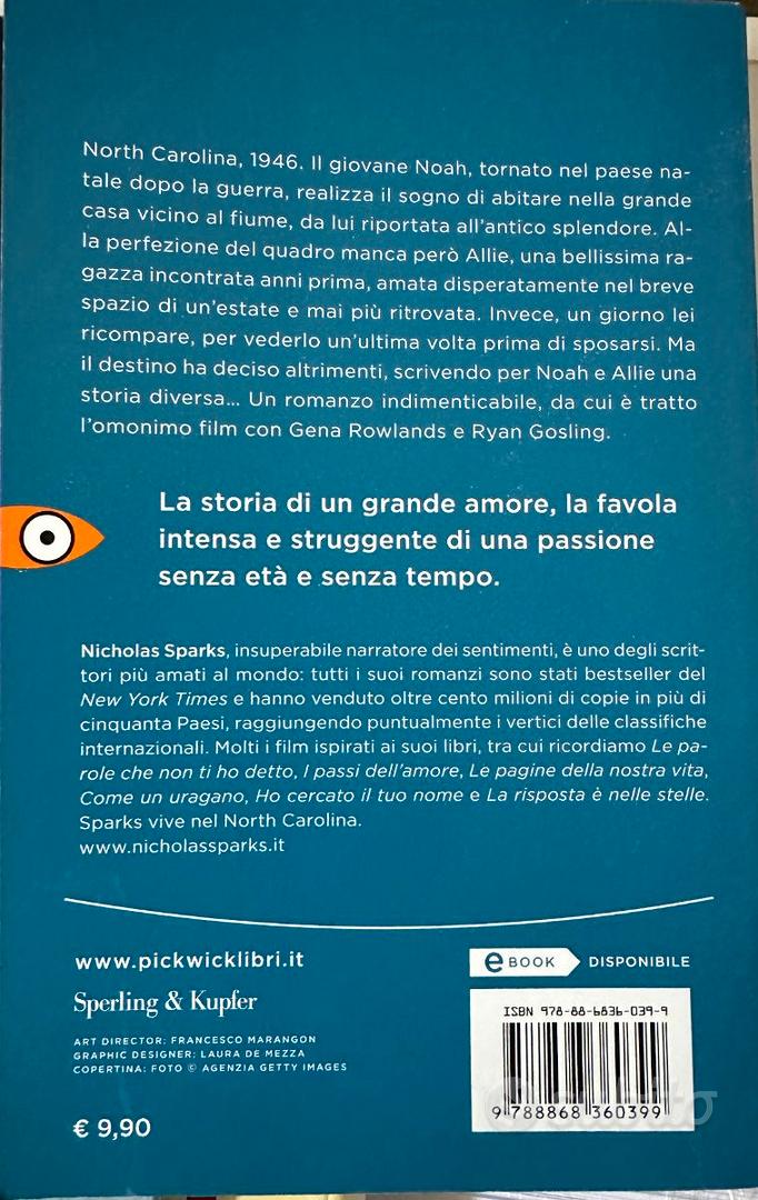 Libro le pagine della nostra vita - Libri e Riviste In vendita a