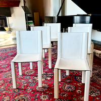 6 sedie in pelle matteo grassi