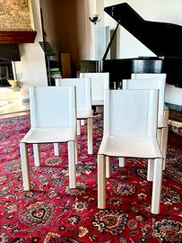 6 sedie in pelle matteo grassi