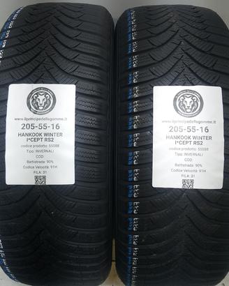 2 GOMME 205 55 16 HANKOOK A55088
