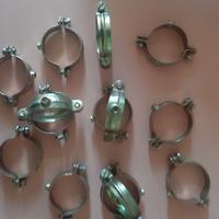 94 Collarini per tubo tubi acciaio zincato Ø 42 mm