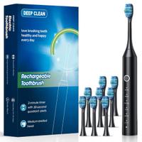 Spazzolino Elettrico Automatico con 8 Pennelli