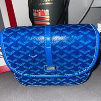 Tracolla Goyard Paris Blu Elettrico
