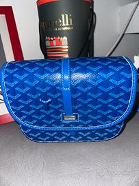 Tracolla Goyard Paris Blu Elettrico