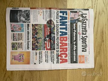 La Gazzetta dello Sport 29 Maggio 2011 FANTABARCA