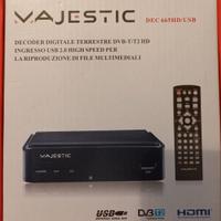 Decoder MAJESTIC DEC 665HD/USB digitale terrestre